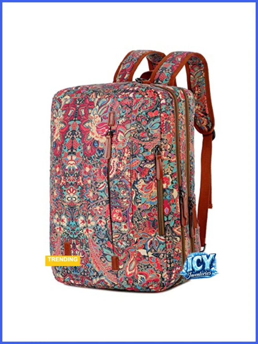 Large Convertible Backpack for Women 17 Inch Laptop Bag Travel Briefcase